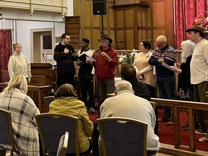 sallylockey's tweet image. Gutted to have missed this @RightUpRStreet supported event last night at the #UnitarianChurch in #doncasterisgreat But huge congrats to @GSD_DN &amp;amp; #Read2Write for a successful collaboration of rap &amp;amp; poetry performance. Thx to @otsfestival @ace_thenorth #CreateYourPlace