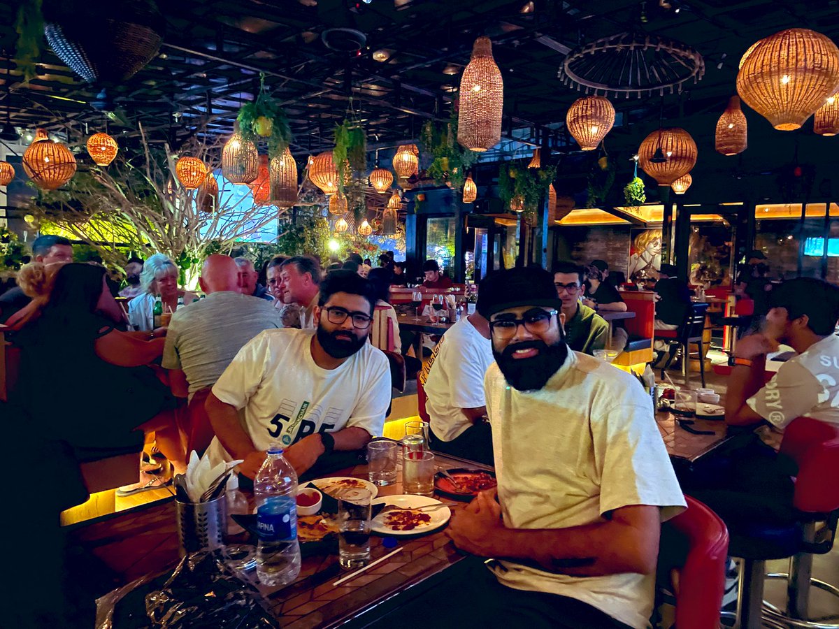 Reliving old times with my old friend Himanshu. We both started our career as hackers back in 2011, now working full time in web3.