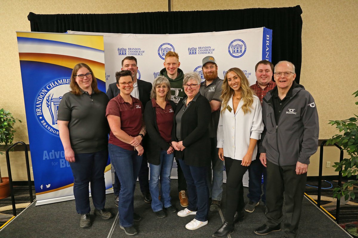 Marcel was the keynote speaker at the @bdnchamber luncheon this week. He discussed importance of innovation in agriculture. 🌱 

We're grateful to work with Marcel and the rest of the team who share similar values when it comes to the importance of Ag. 🌏 

<a href="/BushelPlus/">Bushel Plus 🌾</a>