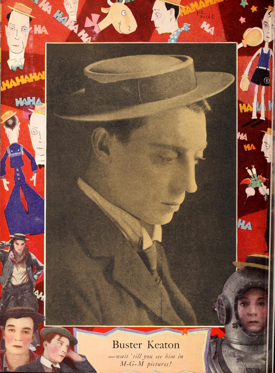 I'm always happy to see him, but honestly I would have rather continued to see him in Buster Keaton pictures.
#BusterLove
#BusterForever