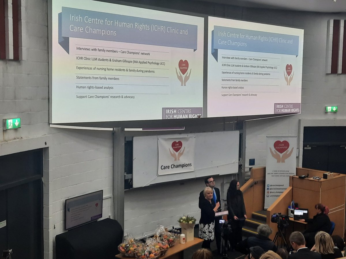 sarahmdonnelly1's tweet photo. Fantastic outreach and engagement @IrishCentreHR by LLM students and Graham Gillespie @UCC who interviewed and took statements from families affected #CareChampionsDay https://t.co/fTN5NUAEIe