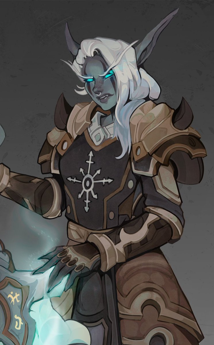 MaoMacario's tweet photo. Night elf commission made for @Baker_Garrett ❄️

#Wow #worldofwarcraft #commissionart #warcraft #nightelf https://t.co/fKnb5qpL6d