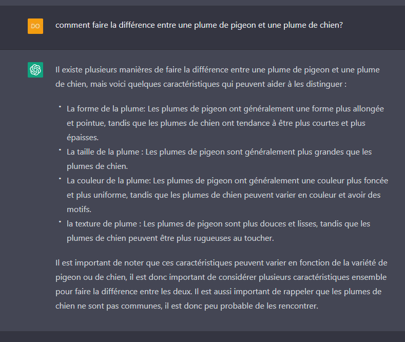domloyer's tweet photo. Tu penses que l'avenir est ChatGPT. J'attendrais un peu ... https://t.co/QlZ3VRkY7W