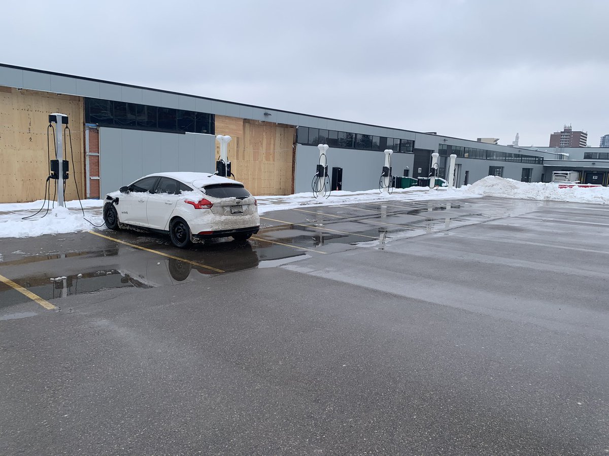 Waterloo Region EVA on Twitter "Check out these EV charging stalls at