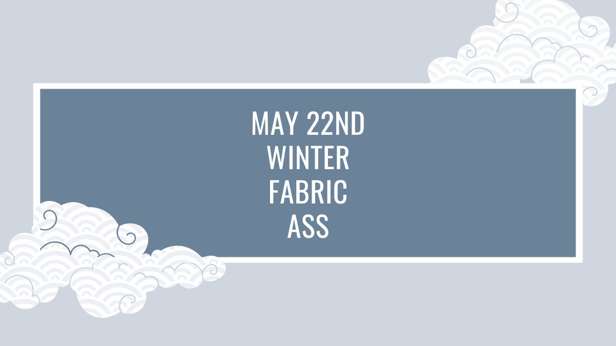 HGJSpringBooks's tweet photo. Today's prompts are:

Winter
Fabric
Ass

Remember to submit them in our google form so we can see them!

https://t.co/cu0b43DxKN

#MDZS #mdzsevent #UndergroundSpringBooks #LanWangji #lanzhan #hanguangjun #mxtx https://t.co/eqJBx0PDkQ