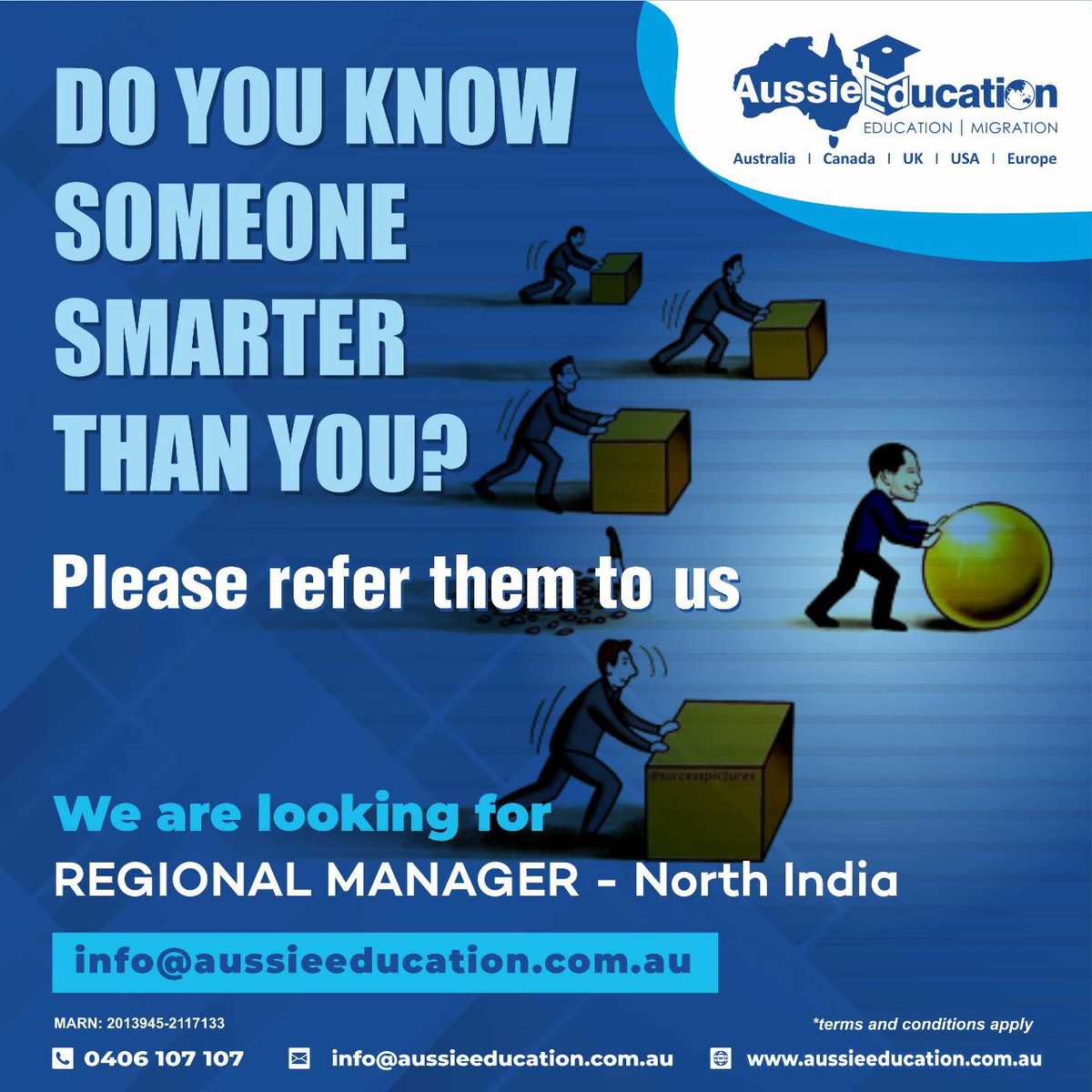 aussiegroup's tweet photo. Regional manager needed for North India - preferably based at Delhi, India. Apply now #aussieeducation #job #highereducation #businessdevelpmentmanager https://t.co/lLNRm3ZWvF