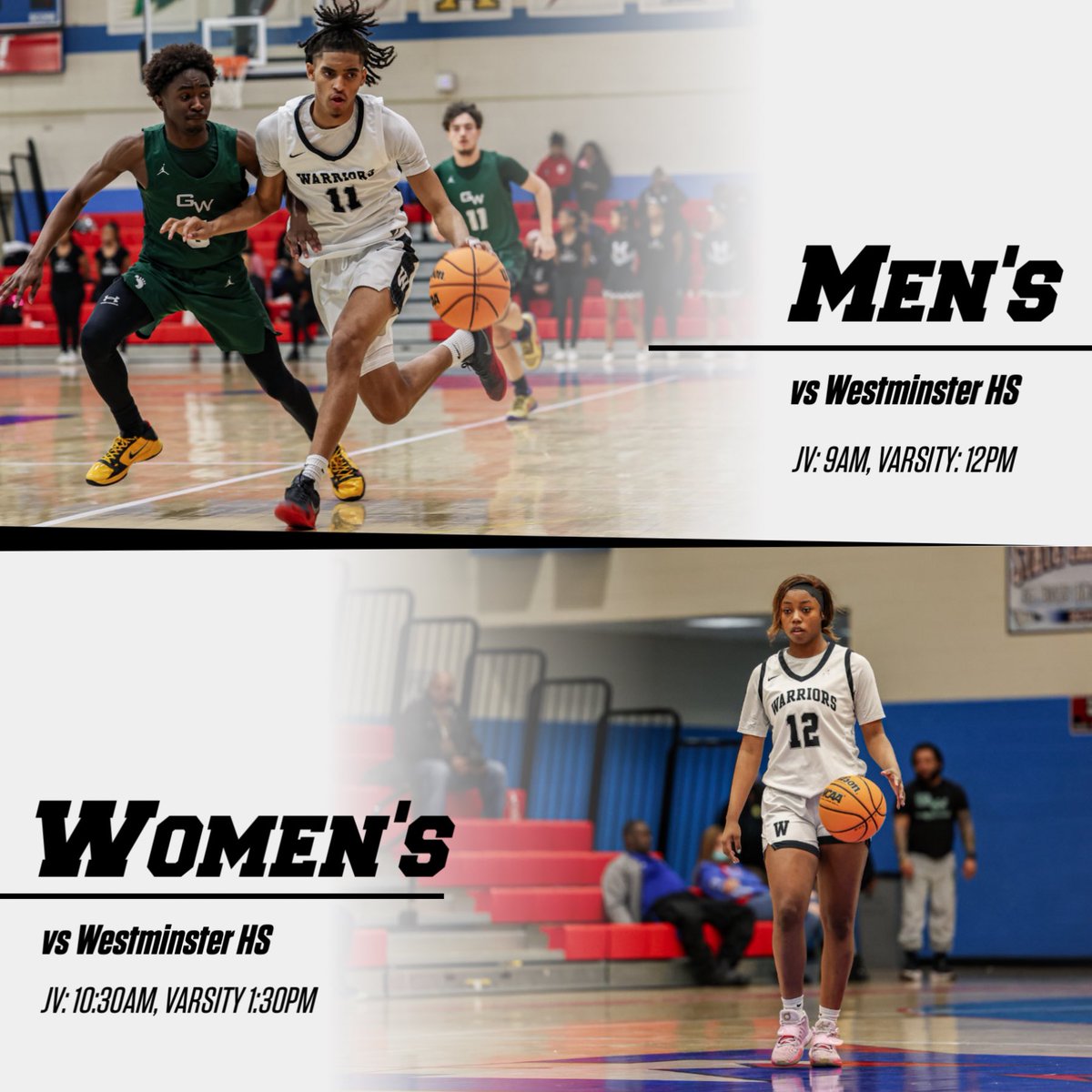 FNEMBB's tweet image. The Warriors return to action today, taking on Westminster HS! JV tip-off set for 9AM, with varsity shortly after at 12!

Both games are at Ranum Middle School. 2401 W 80th Ave
Denver 80221

#WarriorUp #WarriorFamily

.@Bball_CO