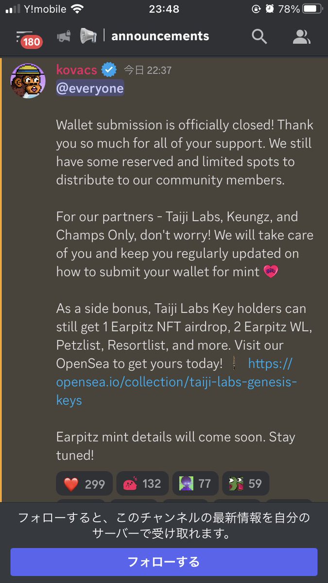 LEGO78598939's tweet photo. Taiji Labs Key ホルダーは、Earpitz NFT エアドロップ 1 個、Earpitz WL 2 個、Petzlist、Resortlist などを引き続き入手できます。
#TaijiLabs #taijikey https://t.co/OdSav5MFLN