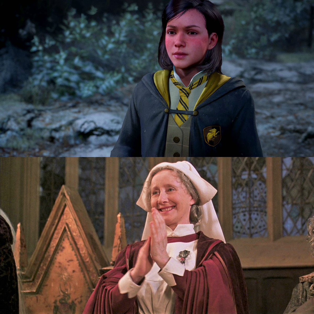 larathqueen's tweet photo. emmmmmmmmmmmm maybe…@HogwartsLegacy Poppy Sweeting→→→Poppy Pomfrey？？？
#HogwartsLegacy https://t.co/x1PIXat3Iy