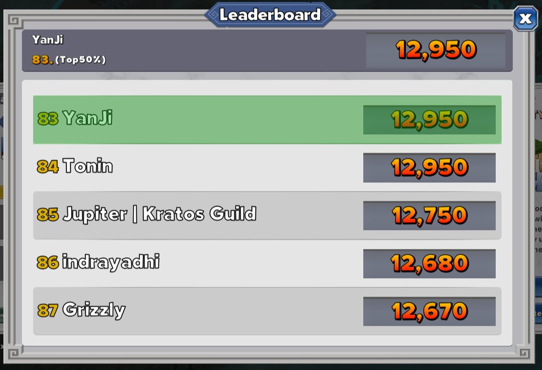 KuysYanJi's tweet photo. I had fun playing @InfiniGods haha. 

Anyone from @RPDCommunity would like to try this one? 👀 https://t.co/Avpfbjm2Cd