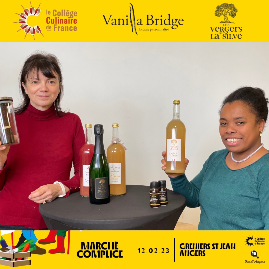 🧑‍🍳Venez découvrir notre univers à côté des autres producteurs et chefs cuisiniers.
Marché Complice : organisé par Collège Culinaire de France et FoodAngers 🗓️Dimanche 12/02, 10h-17h30📍Greniers Saint-Jean à Angers.Professionnels comme particuliers,au plaisir de vous accueillir.