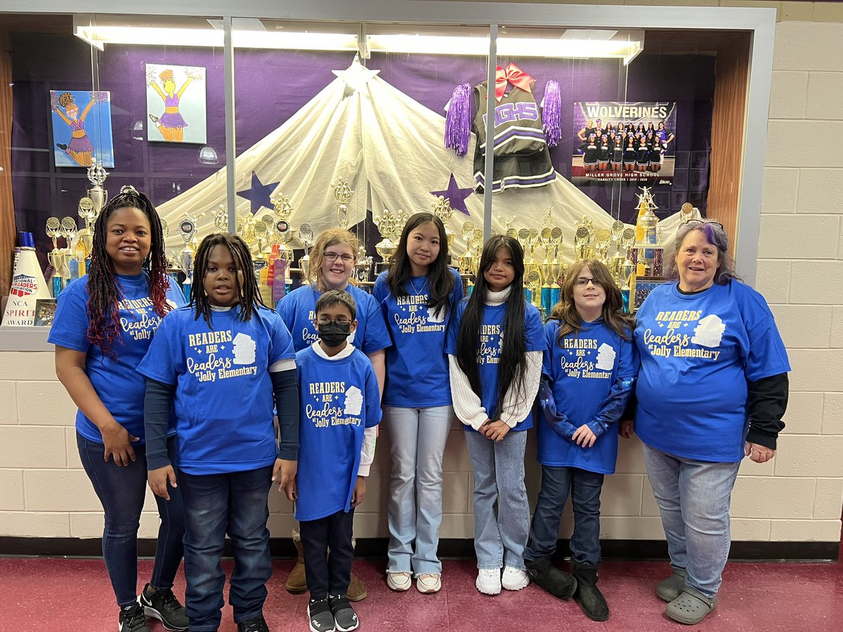 Readers are Leaders!! Jolly Scholars are geared up and ready to compete in the Helen Ruffin Reading Bowl!! Go Jaguars!! @PrincipalGrand1 <a href="/DeKalbSchools/">DeKalb Schools, GA</a> <a href="/DrNormanCSauce3/">Dr. Norman C. Sauce III</a>