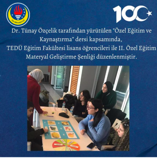ozcelik_tunay's tweet photo. Instructional material plays critical role while teaching student with special needs in general classroom settings.  
Every year, Special Education Material Festival is hold as part of Special Education and Inclusive course 
https://t.co/IGo5uItMgh https://t.co/FKe6CNrvd7
