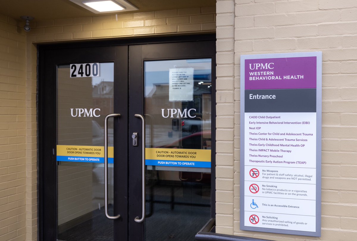 ICYMI: UPMC Western Behavioral Health's new facility offers a variety of behavioral and emotional health services for young children and adolescents. The building features art by <a href="/baron_batch/">B</a>, and is designed to be a friendly  space where children and families feel comfortable.