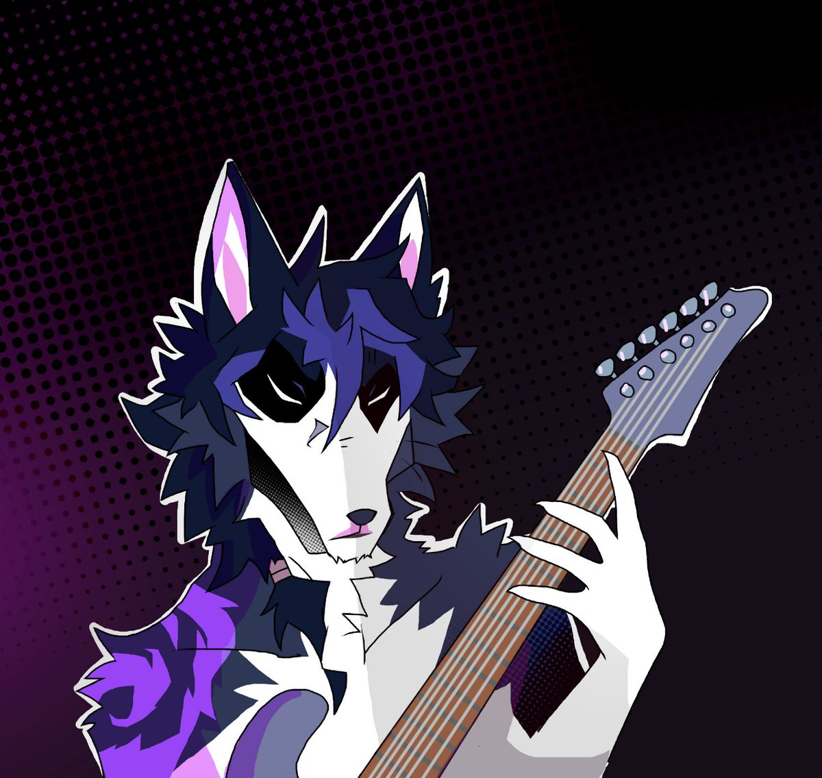 I think I won my artblock!
For <a href="/jagezkii/">Jagezki</a> 
#furryartist #furry #furryart