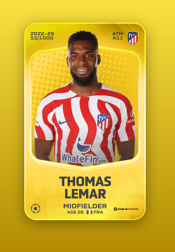 RzhGames's tweet photo. Concours Sorare ⚽️

🎁Thomas Lemar à Gagner (~12€)

👉RT + Follow pour participer
⏰T.A.S le 03/02

🆕Lance toi sur Sorare, 1 carte gratuite après 5 enchères par mon lien : https://t.co/Ckcx7QzwBa

#Sorare #AtleticoMadrid  #NFTGiveaway #Giveaway #nftcollector #football #RT https://t.co/KROLAbwS5c