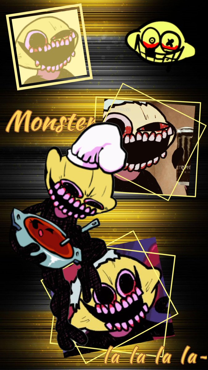 NecroCritterMan's tweet photo. Monster wallpaper! 
I created this UwU
#fnf #fridaynightfunkin #lemondemon #lemondemonfnf #monsterfnf #lemonmonster #wallpaper https://t.co/OalQiVaZ1N