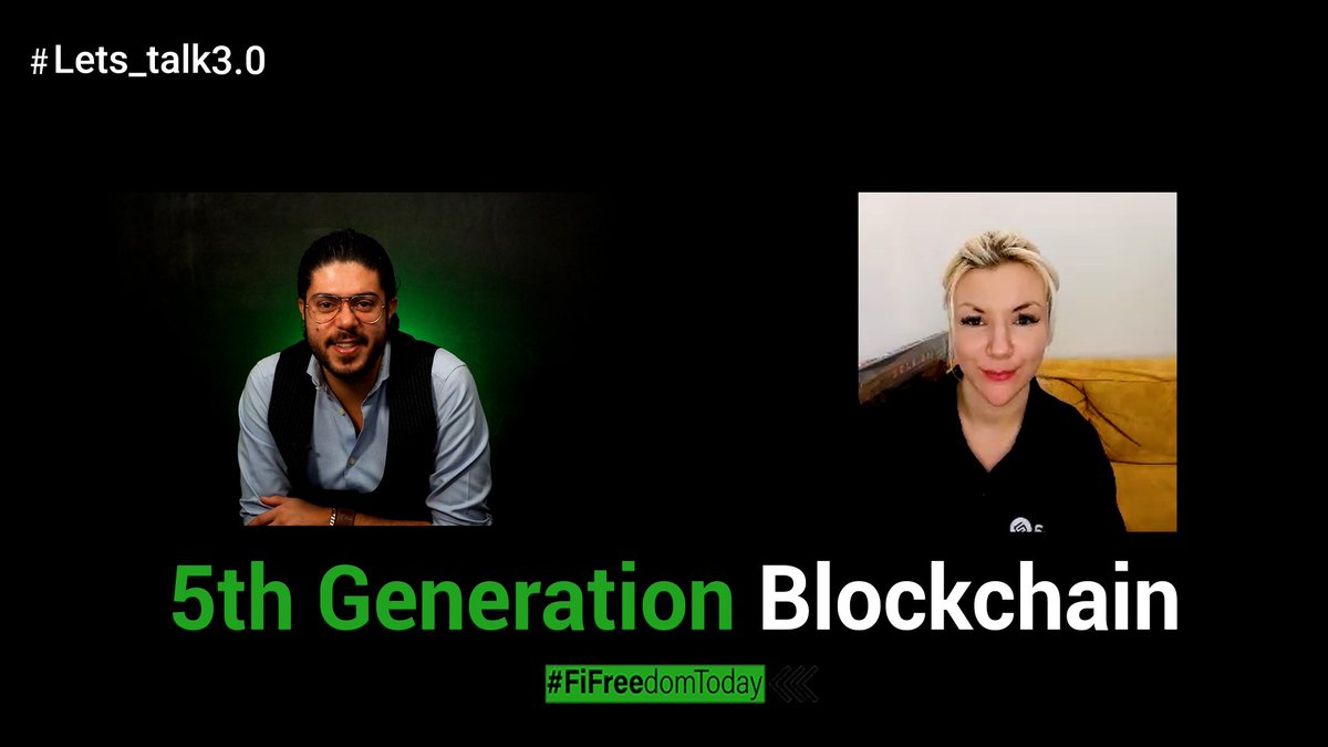 fftenglish's tweet photo. What is the 5th generation blockchain? How can someone be #sustainable in this field? Watch our episode and find out the answers tonight with our guest Dr. Vilma Mattila
Full Episode 
https://t.co/zoc80jtDLo
#blockchain #fifreedomtoday #lets_talk3 https://t.co/4V50e6dH1j
