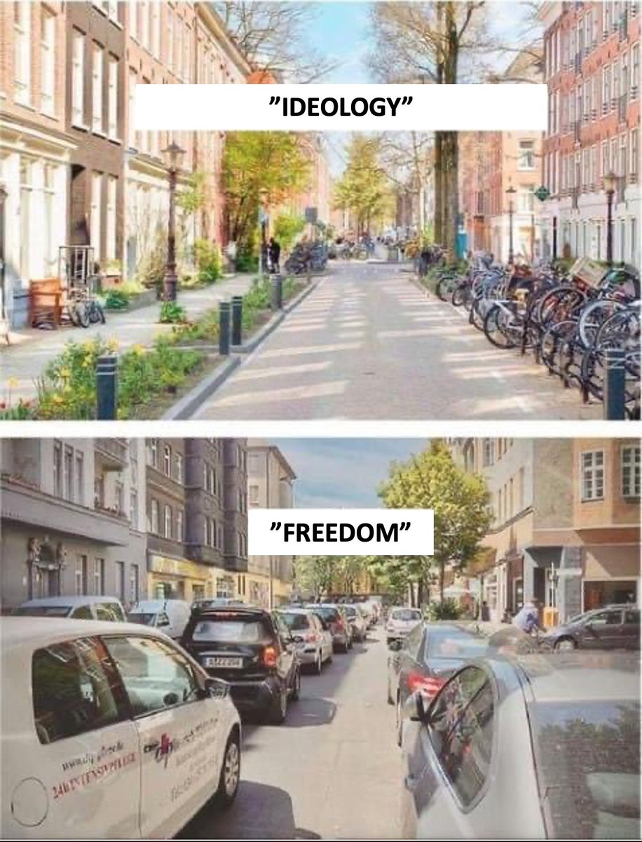 Our car-dependent status quo is the result of political choices that have steered decades of financial-, spatial- and design decisions.

It is time to repoliticize these decisions that shape our public spaces.

(via <a href="/nicolasblume/">Nicolas Blume 🚂🚃 🇺🇦#standwithukraine</a>)