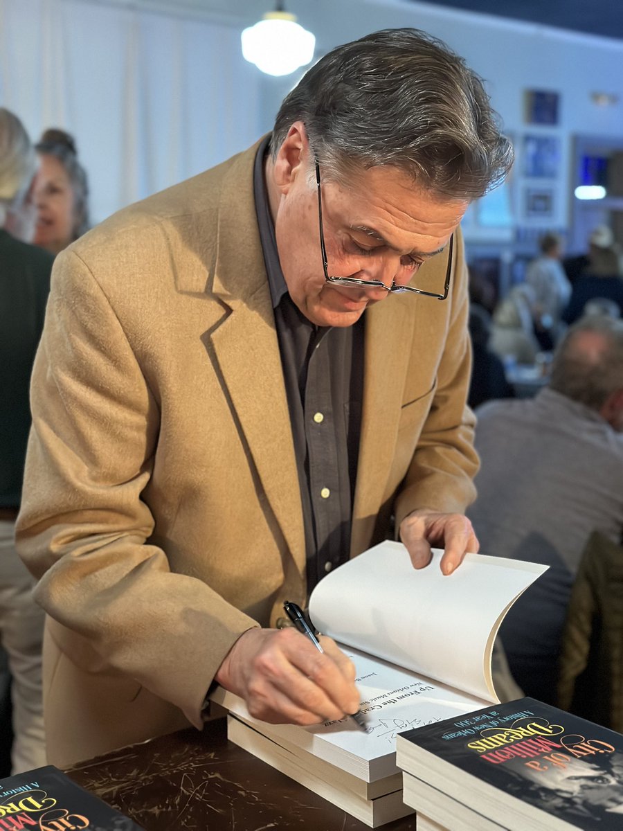 Truly an amazing and unforgettable evening with Jason Berry and both the book and screening of City of a Million Dreams. Dr. Patrick White and his jazz band performed. Standing Room only. Hosted at the iconic 100 Men Hall. #passchristianbooks #catislandcoffeehouse #100menhall