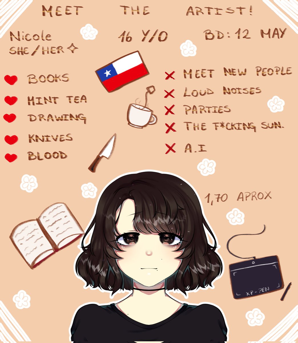 SuicidalGirl_F's tweet photo. Meet the artist.✨ https://t.co/GxfAyxfqY0