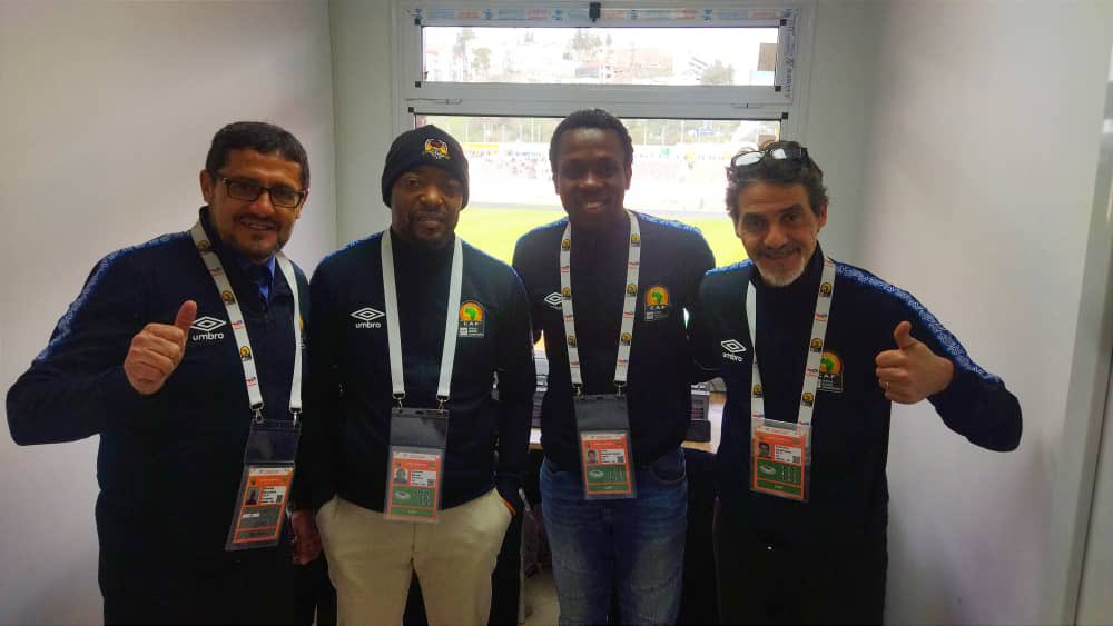 jermaine_egesa's tweet photo. The Anglo-French partnership in the Commentary booths for the QuaterFinals tonight
🇲🇬 vs 🇲🇿 
#TotalEnergiesCHAN2022 
#JToTheWorld https://t.co/5quo2XEyMf