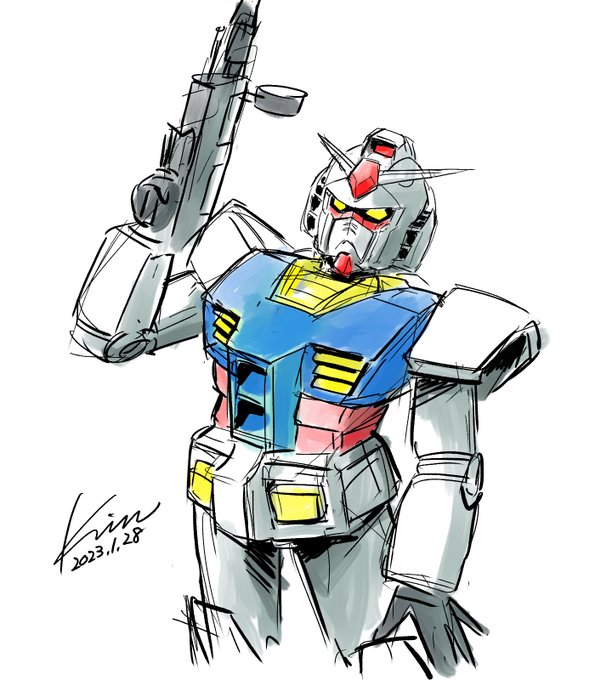 「RX-78-2(ガンダム) 銃」の画像/イラスト/ファンアート(新着)｜3ページ目