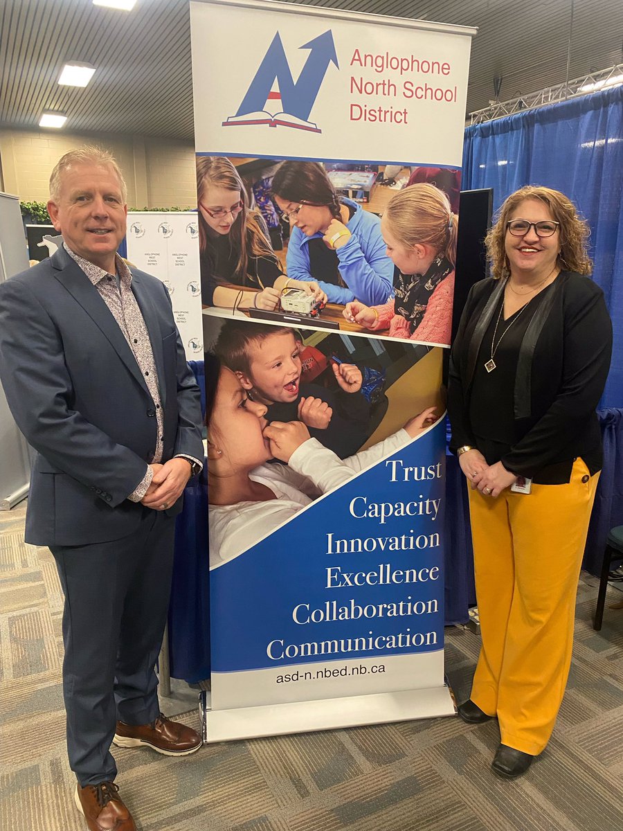 The ASD-N team is on the road taking part in job fairs again today, talking with prospective teachers at <a href="/MSVU_Halifax/">Mount Saint Vincent University</a> #teachers #northstars #joinourteam