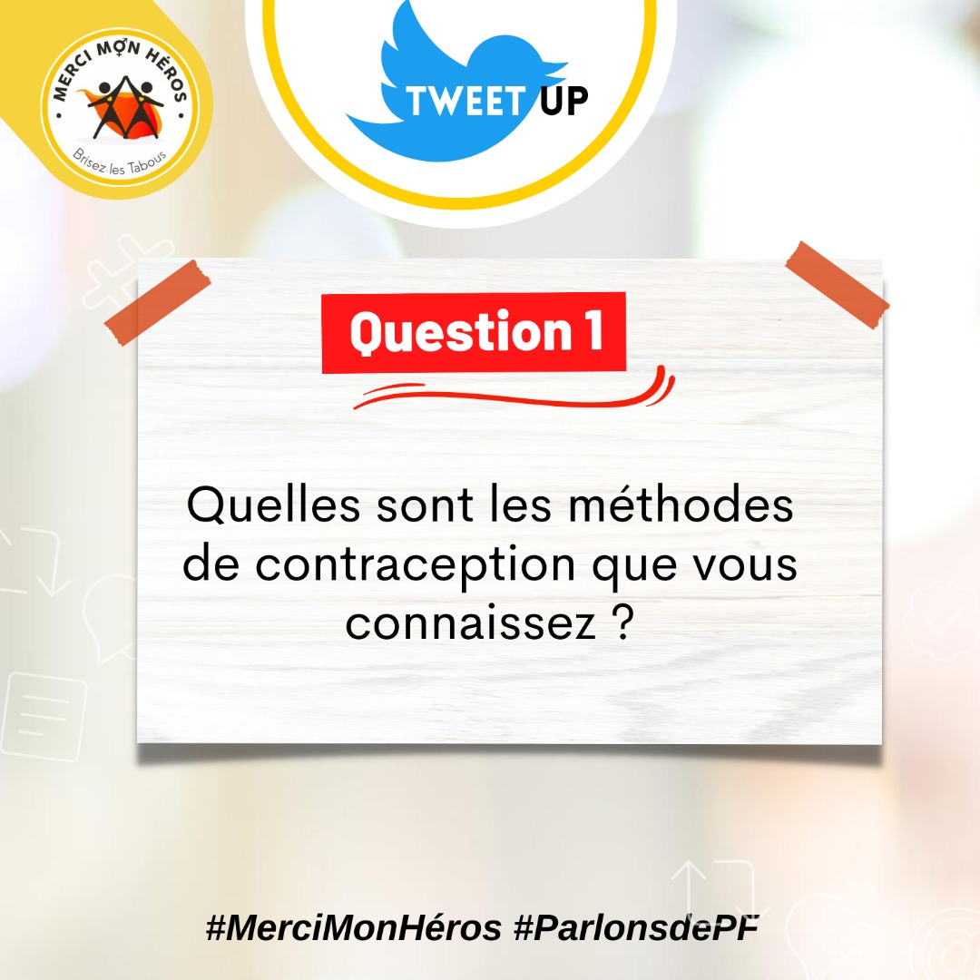 Quelles sont les méthodes de contraception que vous connaissez ?

#MerciMonHéros #ParlonsdePF