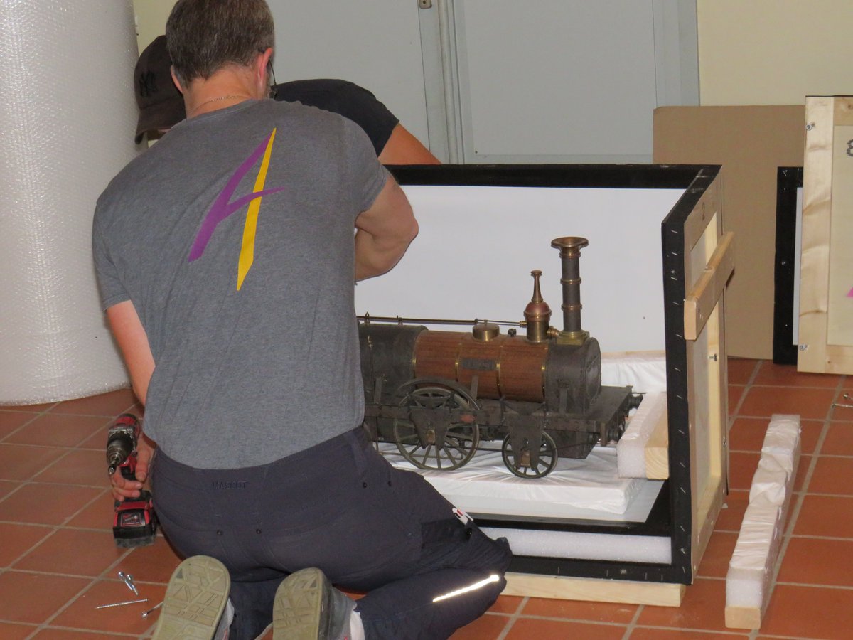 [En coulisses…👀]
Démontage en cours de l'exposition temporaire "Les voyages extraordinaires de Monsieur B."présentée depuis juillet 2022.
<a href="/CDIsere/">Isère</a> <a href="/IsereCulture/">Culture.Isère</a>