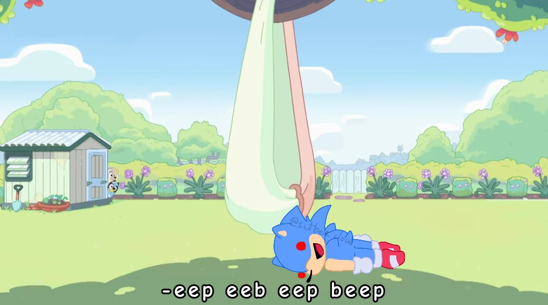 inactibee's tweet photo. More Bluey redraws!!
"Poor little bug on the wall ding ching. No one to love him at all ding ching."
I love this scene n Bingo's little song sm
#sunky #sunkympeg #sonicexe #sunkytheevil #redraw https://t.co/Dlteh8HhbX