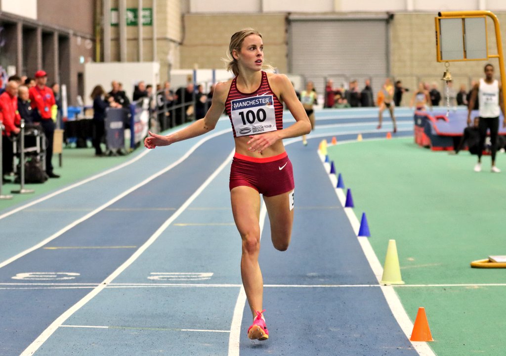 "Record du monde" du 600 m pour Keely Hodgkinson à Manchester!