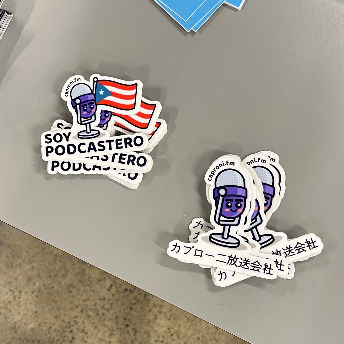 Lo que encontré en <a href="/p18startups/">Parallel18</a> — stickers de <a href="/CaproniFm/">caproni</a> (<a href="/gabrielperezi/">Gabriel J. Pérez Irizarry 🇵🇷</a>) 💪🏽