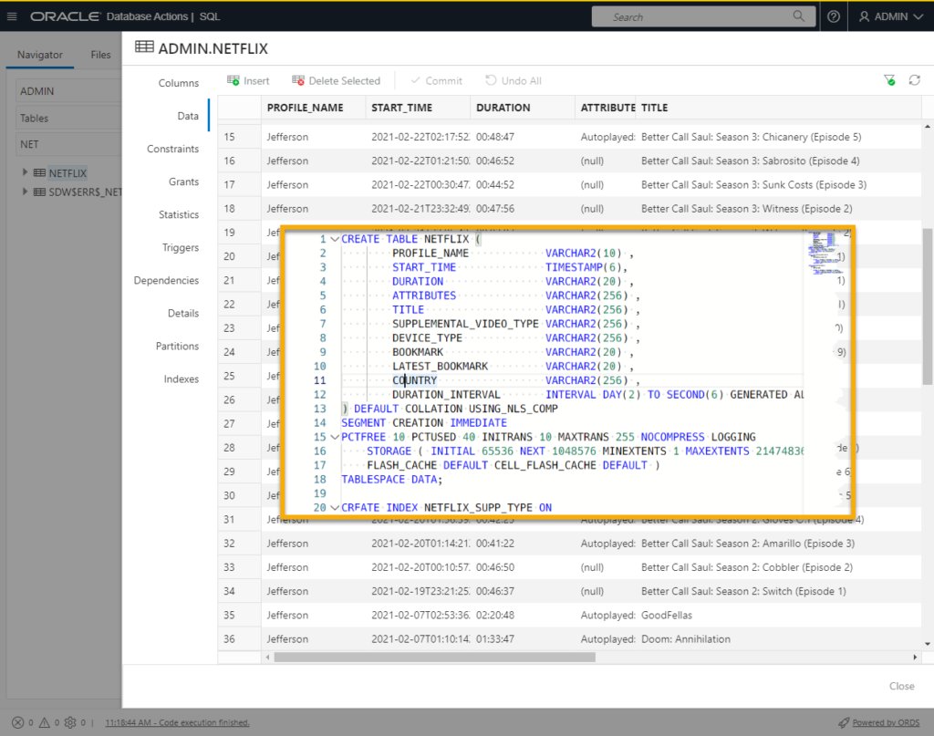 Oracle_Dba_SQL's tweet photo. Генерация SQL-кода (DDL) для ваших объектов Oracle в SQL Developer Web https://t.co/Z7UB1X1gGE https://t.co/1OSSdi3N2Y