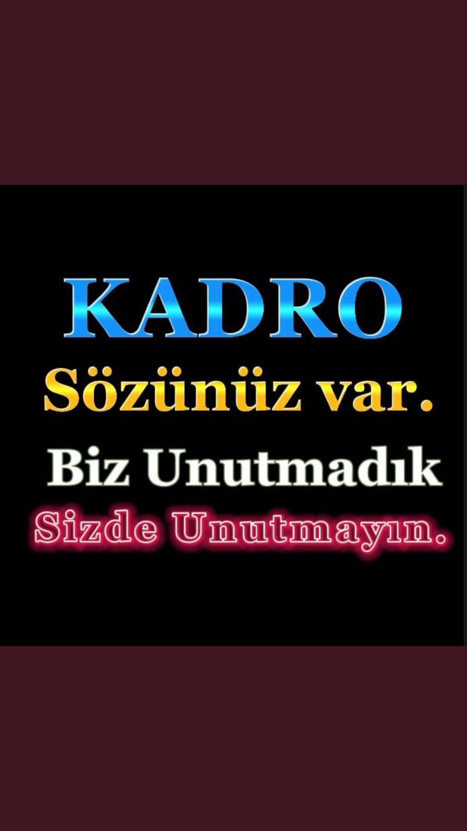 Hakanuyank10's tweet photo. #KitlerHakkınıİstiyor Söz verdiniz biliyoruz ki verdiğiniz sözlerin hepsini yerine getirdiniz. Biz Kit taşeron çalışanları müjdeli haberi bekliyoruz. Sayın Cumhurbaşkanımız @RTErdogan @vedatbilgn @dbdevletbahceli @Mustafa_Destici @BY https://t.co/53kVsLs9ac