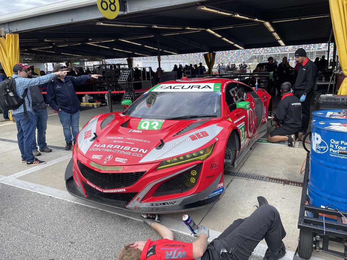 It’s the official start to the 2023 racing season. #Daytona24hours #AcuraMotorsports #HPD