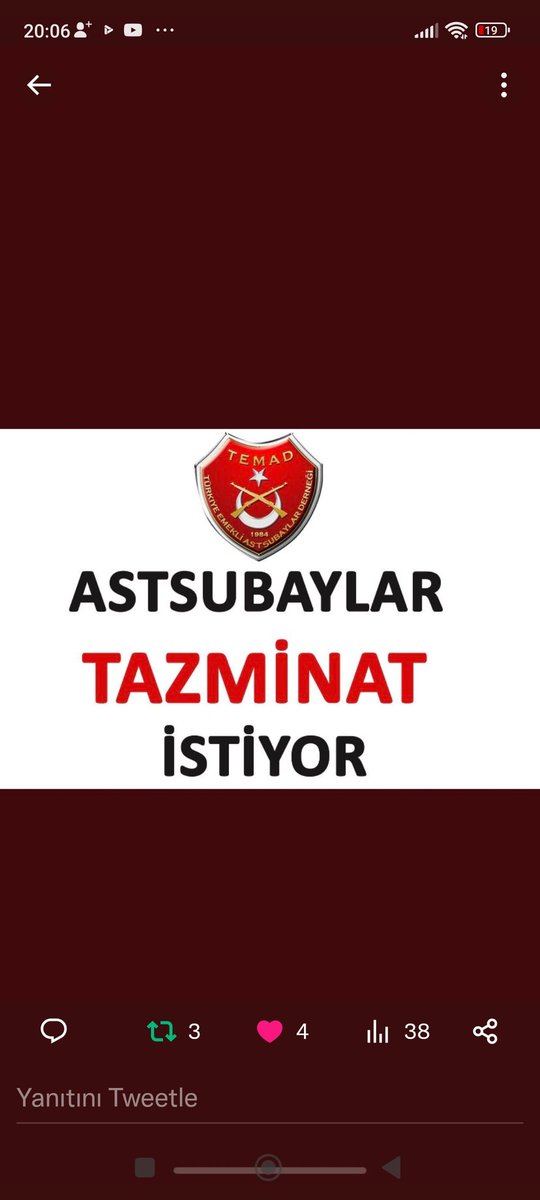 grcnprl's tweet photo. #tazminatastsubayınhakkı
Tazminat hakkımızı istiyoruz. TBMM'den yasa Çıkana kadar mücadelemiz devam edecek. Birlikte başaracağız. @RTErdogan @NureddinNebati @mustafaelitas @tcsavunma
@cenginyurt52 @DurgenHamza https://t.co/qiCJoPGpVL