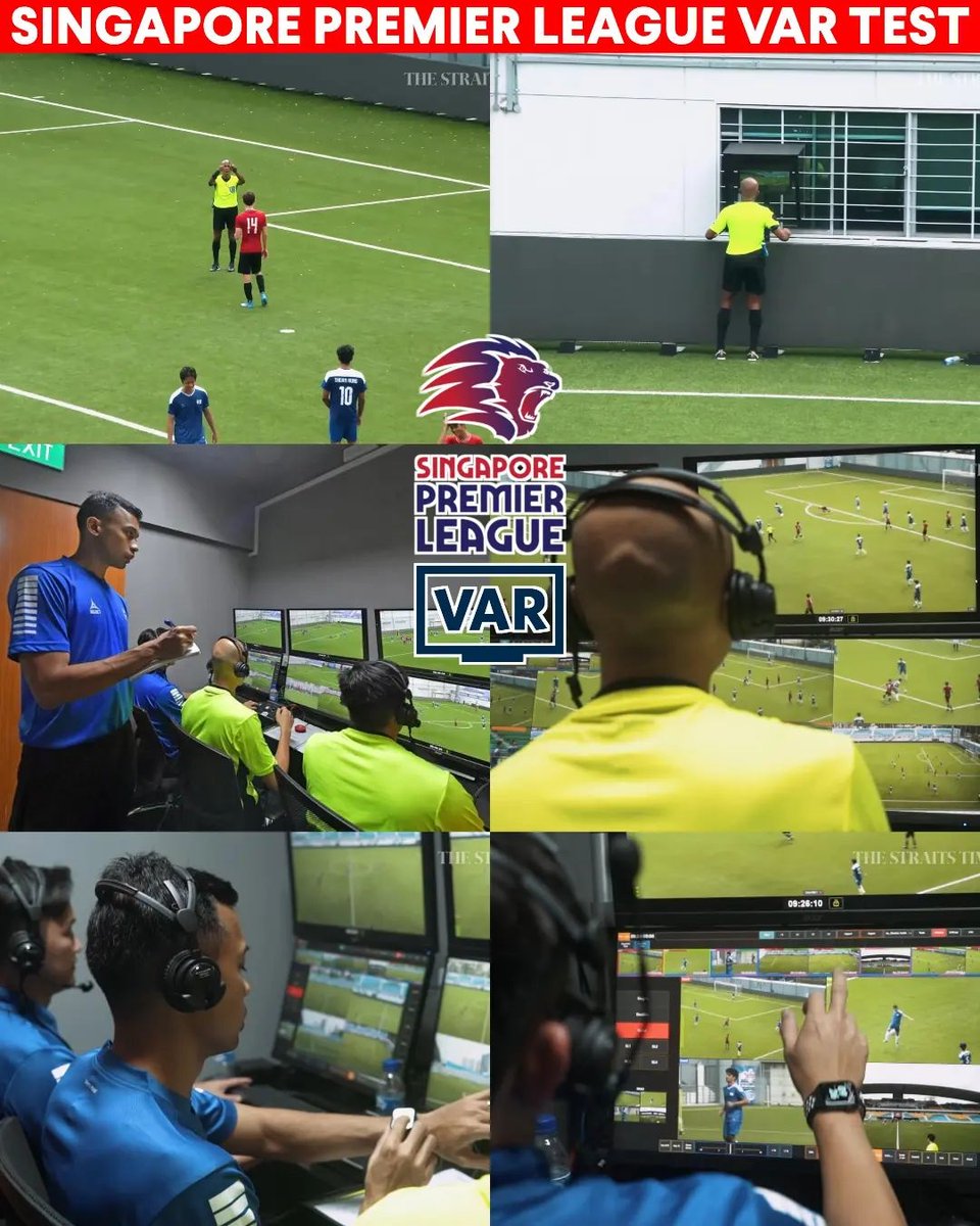 ASEAN FOOTBALL on Twitter "🇸🇬 VAR IS TESTED BEFORE SINGAPORE PREMIER LEAGUE 2023 SEASON Video
