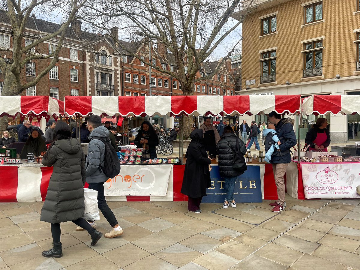 Our Fine Food Market continues until 4pm. Still time to pick up a post-shopping treat along the King’s Road partridges.co.uk/foodmarket