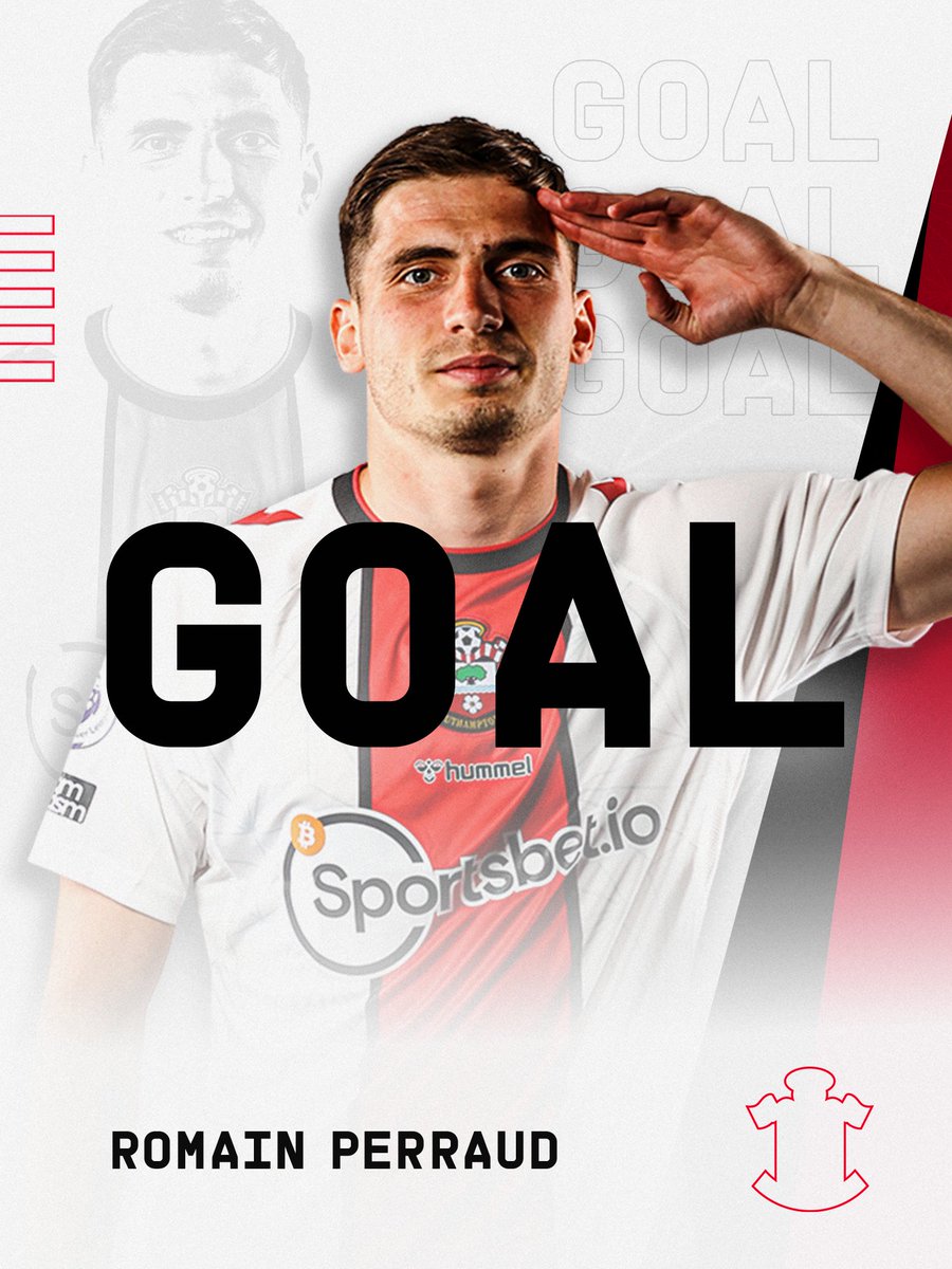 SouthamptonFC's tweet photo. OH ROMAINNNNN! 😍 [1-0] https://t.co/C2VdjcZzXn