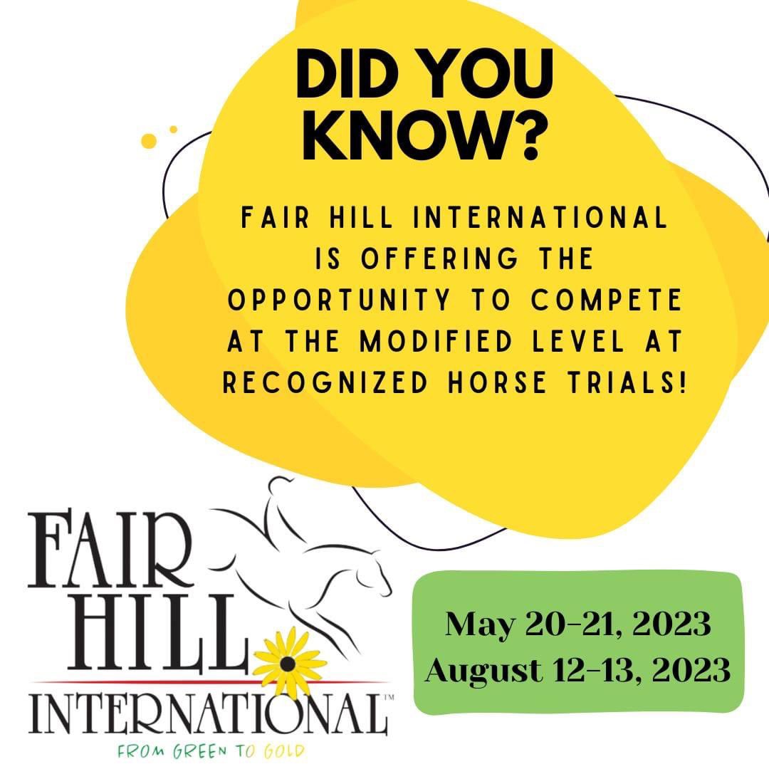 Fair Hill Int tweet media
