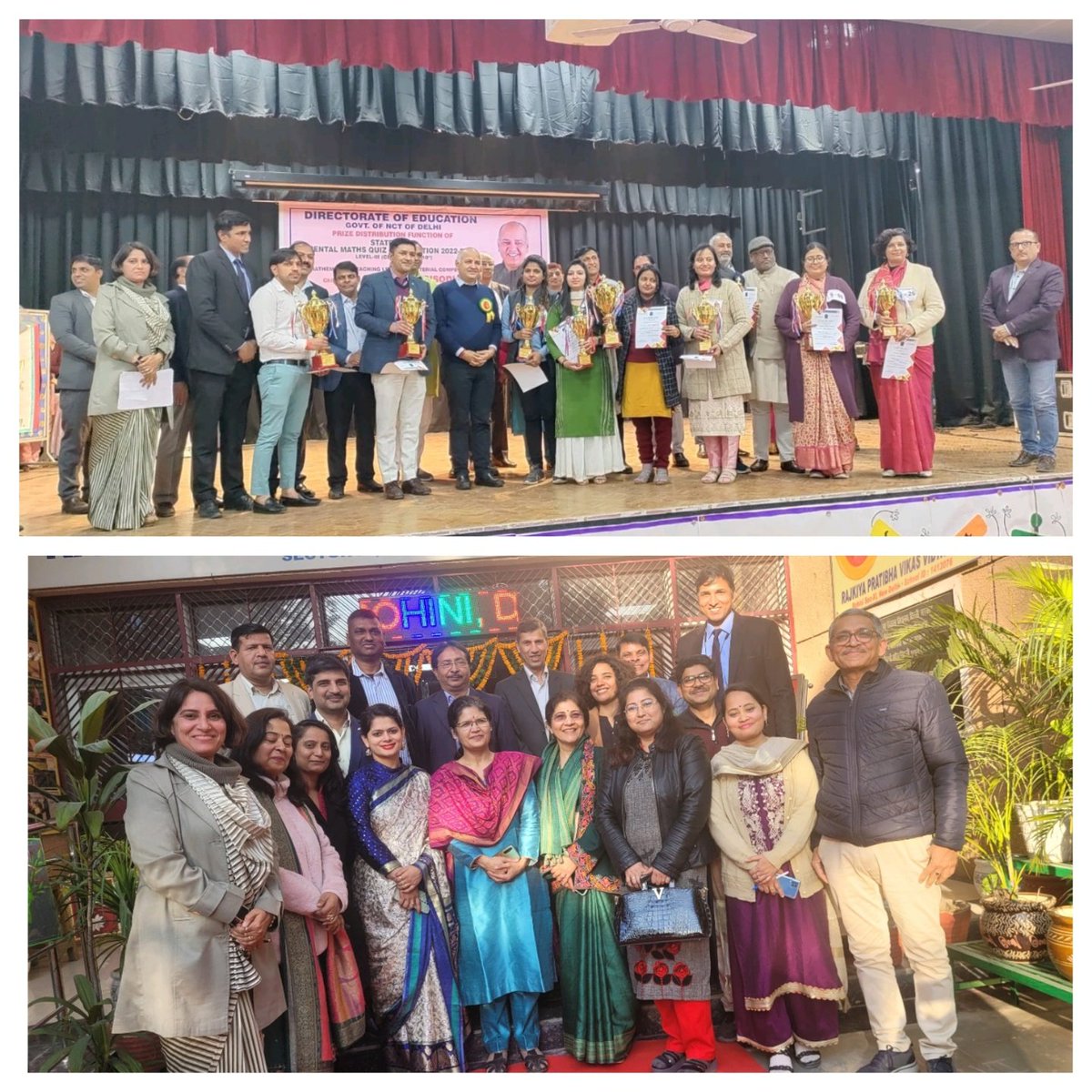 coreacademic_1's tweet photo. Heartiest congratulations on the
successful completion of the First ever State Level Mathematics  Teaching learning Material, TLM Competition 2022-23!
Kudoz to the efforts and zeal behind!
#Delhi  #education
#SCERT 
@Dir_Education
@gupta_iitdelhi
@sanjaysubhas1
@Parvinder691976 https://t.co/TyxrqMDdcb