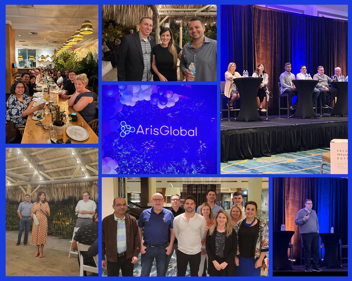 ArisGlobal Kicks Off 2023 in style w/ a cross-functional leadership connect in #Miami. Key themes: elevating customer-patient experiences, delivery excellence, and our continued commitment to innovation and #digitaltransformation of R&amp;D #IT landscape. Great team, great theme.