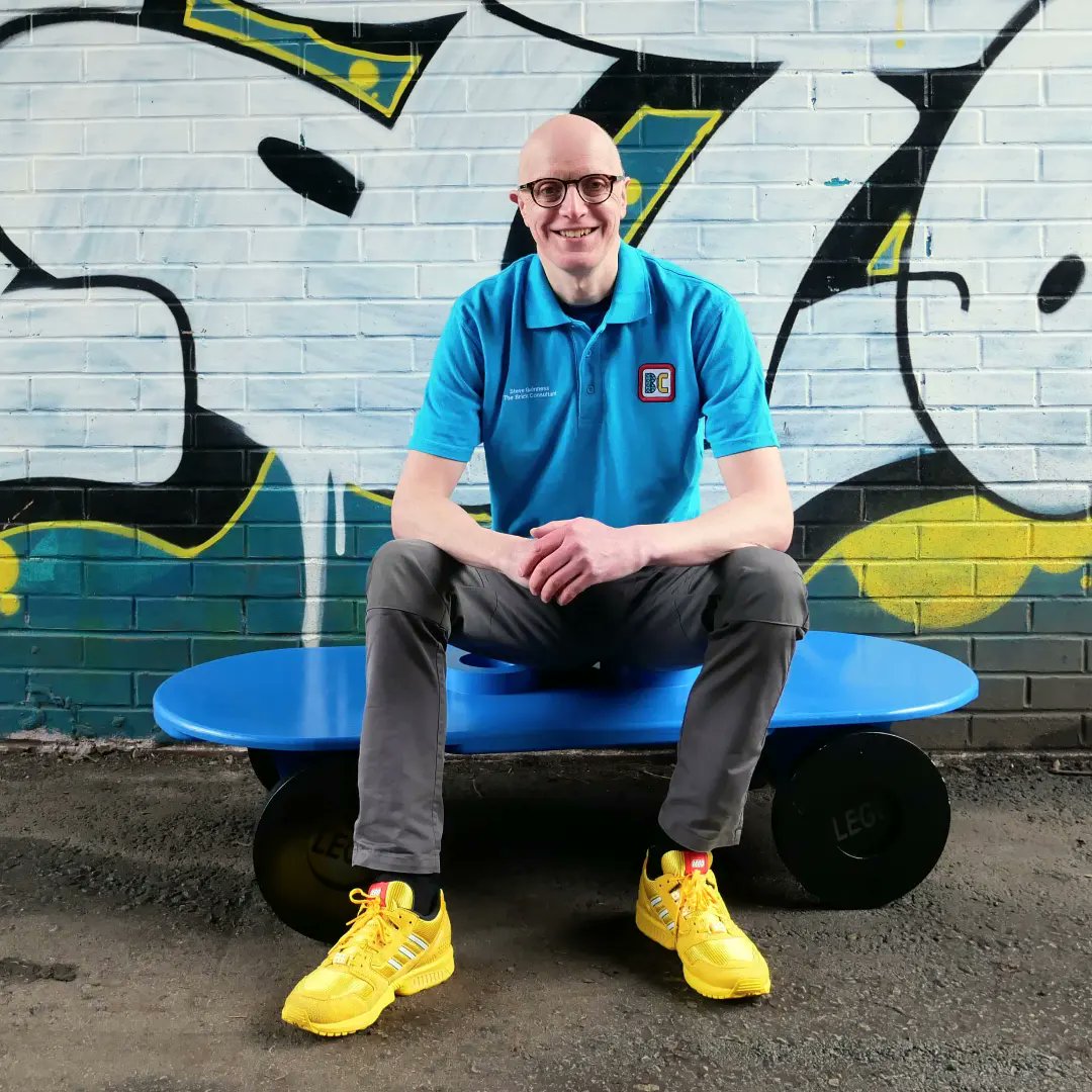 sprguinness's tweet photo. Marking #internationallegoday with a photoshoot for my new profile pic. I made my giant LEGO skateboard a couple of years ago! 😁 #LEGO #legophotography #skateboard #NewProfilePic #legoadidas #adidas #woodworking https://t.co/4VC39fgfmX