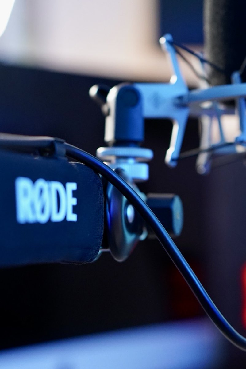 TDickenbrok's tweet photo. Neues Setup steht #voice #stimme #rode https://t.co/dFc4628Uw6