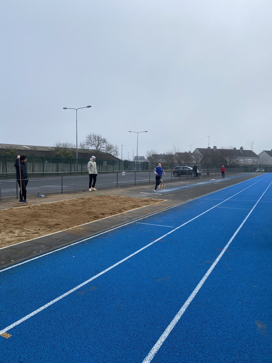 GraceLynch3's tweet photo. Coaches braving the cold conditions for Day 1 of the @irishathletics Run,Jump, Throw Workshop series in @Claremontsports @navan_ac delivered by National long jump champion @SamHealy4 👏🏼 https://t.co/ikPYKK3kgF