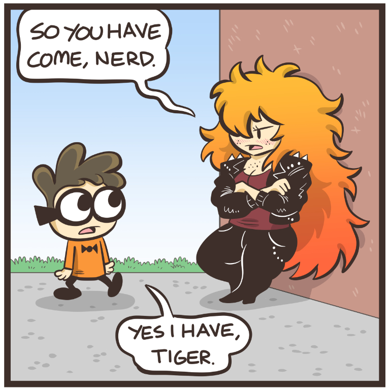 New Nerd and Jock episode just dropped on Webtoons:
https://t.co/vLeLDOhA9H 