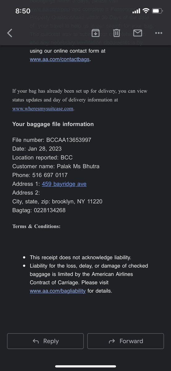 PalakBhutra's tweet photo. @airvistara @AmericanAir #vinodkannan #robertisom I have not received one of my bags at JFK and none of the airlines is helping me out.
Vistara complaint reference: 15070736. I have really important stuff and need it asap! Please fulfil your responsibilities. https://t.co/EDM6nRJkCb