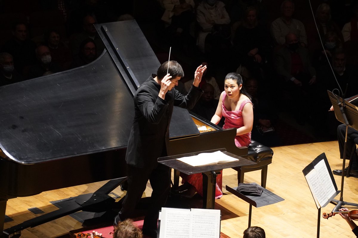 ALSymphony's tweet photo. Yesterday audiences were enamored with 2 breathtaking performances of Grieg's Piano Concerto with @JoyceYangPiano and the ASO led by Music Director @izcaray. One more chance to hear this sensational program also feat. music by Sibelius &amp; Schumann tonight! https://t.co/3Uxoe8erKZ https://t.co/zEh2b8p7a9