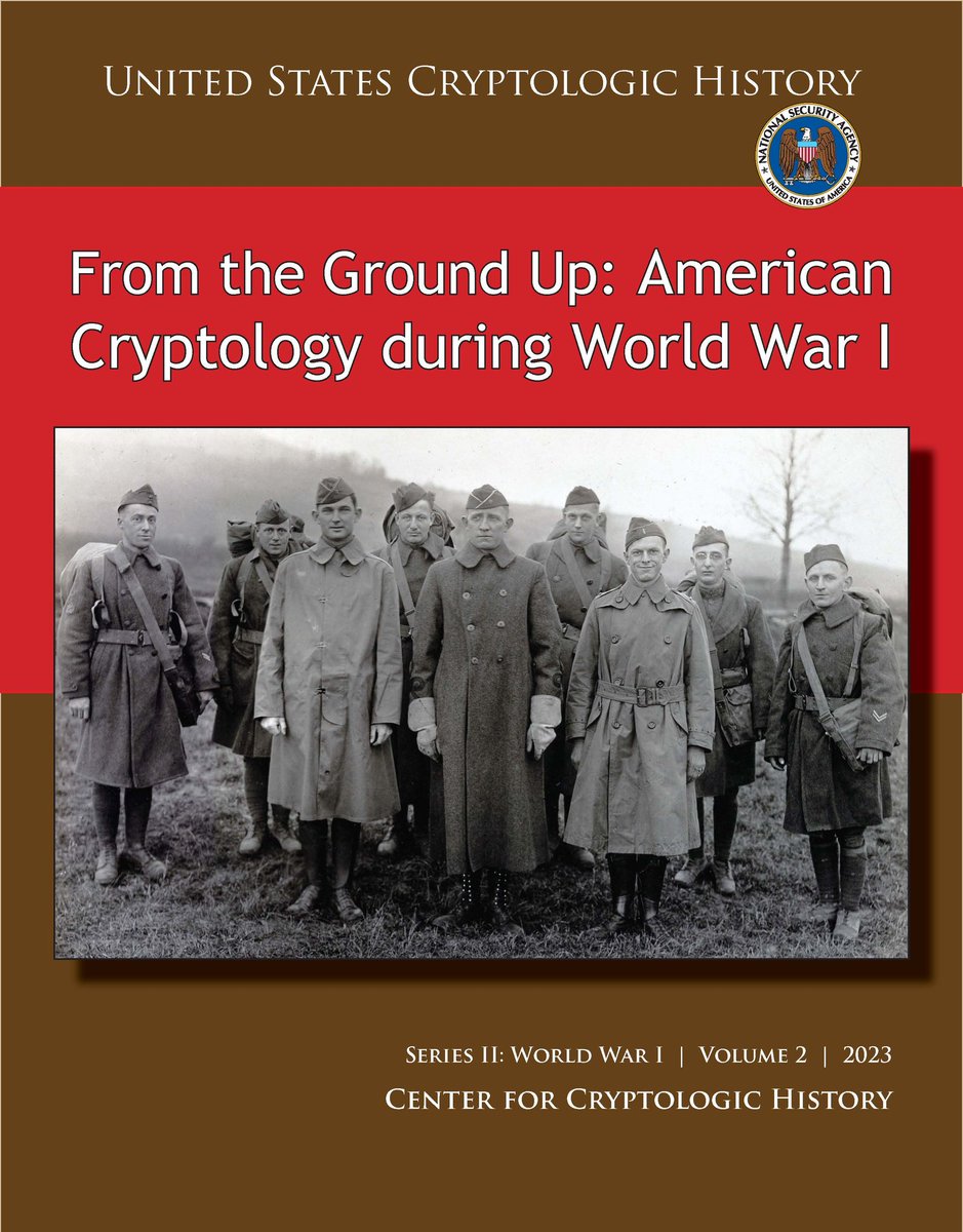 At long last - the "soft launch" of my book on World War I cryptology!  
The pdf of the book can be found here: media.defense.gov/.../-1/-1/0/WW…
Enjoy!